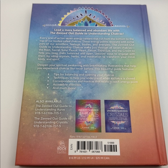 Understanding Chakras Book by Cassie Uhl New - Picture 2 of 4